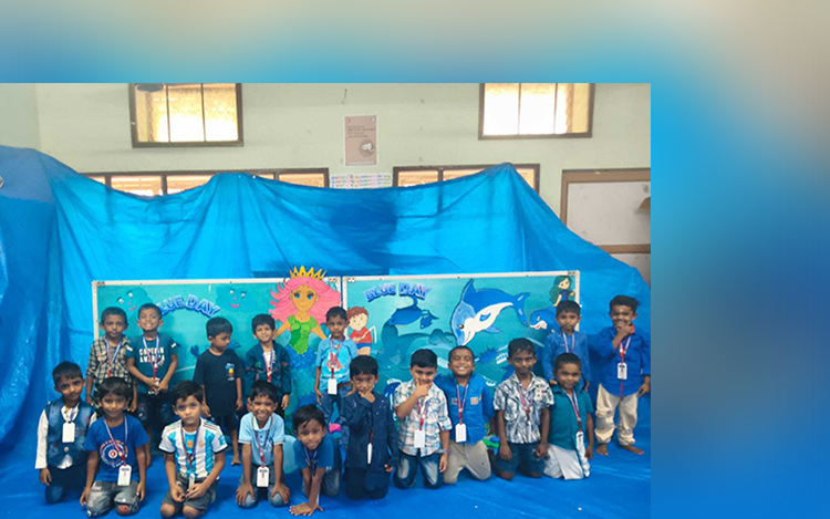 Blue Colour Day Celebration